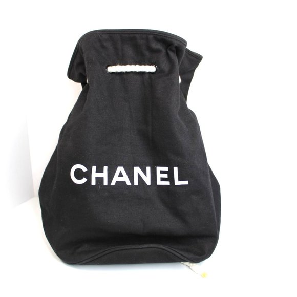 CHANEL Handbags - Chanel Bucket Backpack Drawstring  Beach Bag